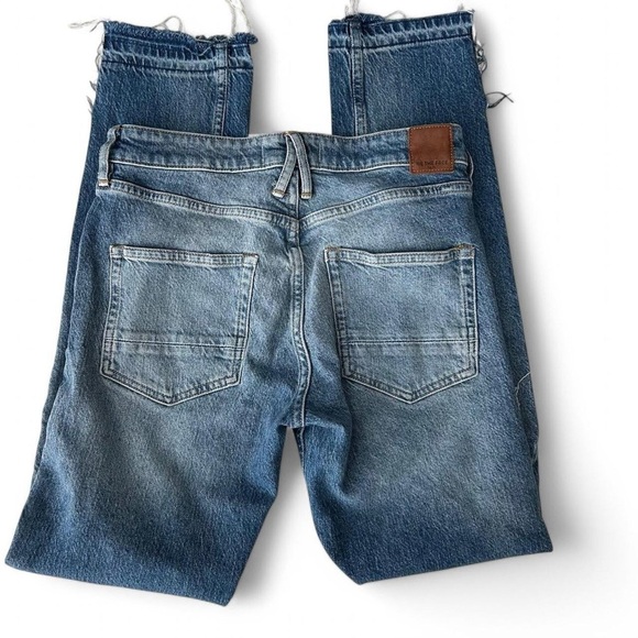 Free People “We The Free” Boyfriend Jeans – Size 26, Distressed Perfection - Picture 3 of 8